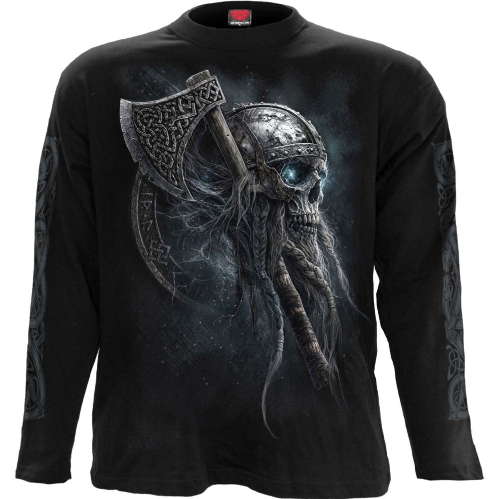 Spiral - Viking Rampage Longsleeve shirt - Zwart